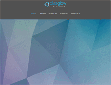 Tablet Screenshot of blueglow.co.uk